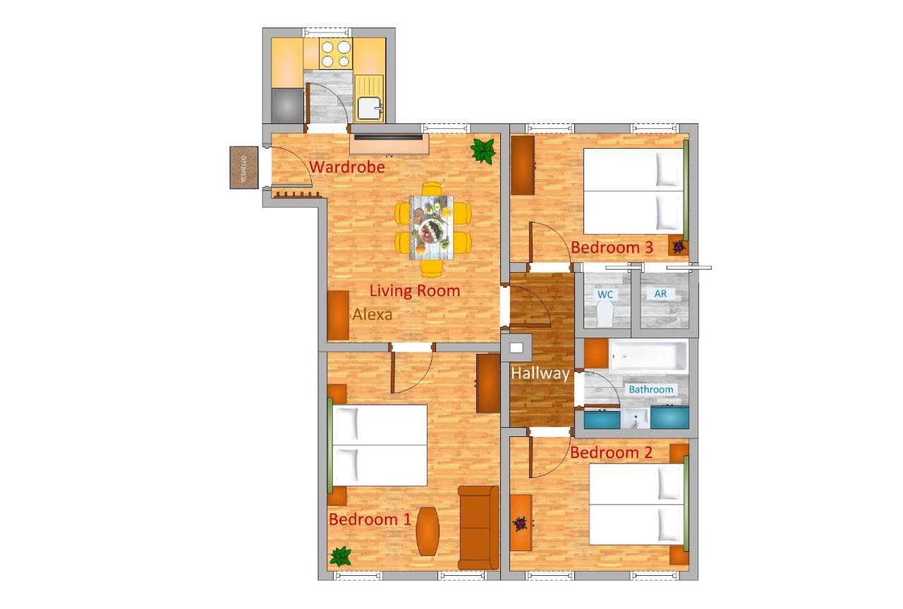 Spacious Vienna Central Station Residence Exterior photo