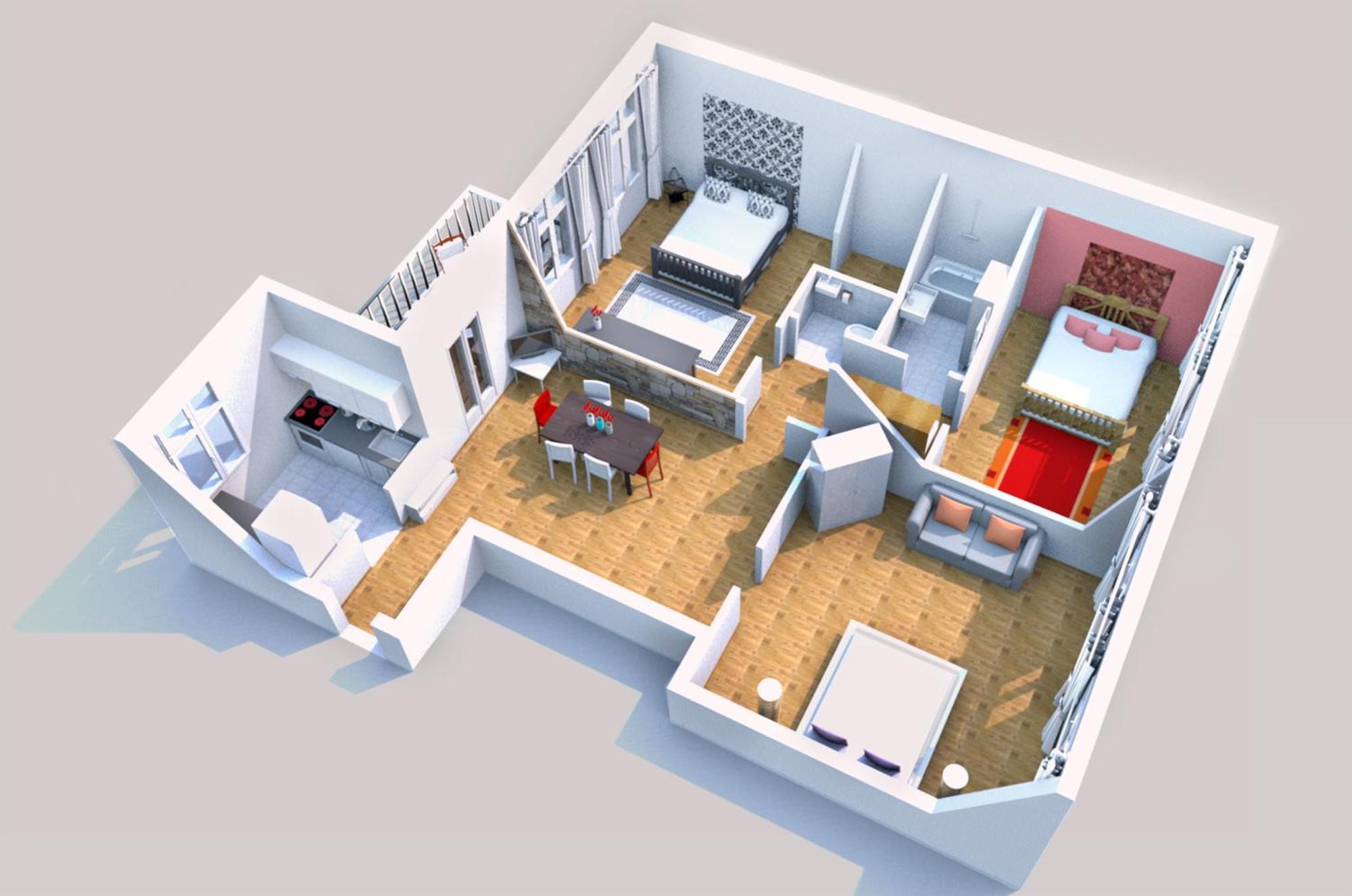 Spacious Vienna Central Station Residence Exterior photo